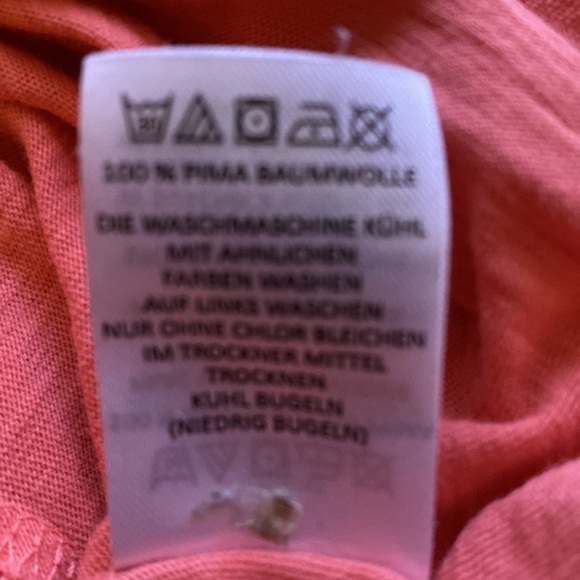 Unusual Peach Color-way Paraphrase Racerback Tank Top Soft Summer Eessential - Picture 7 of 7